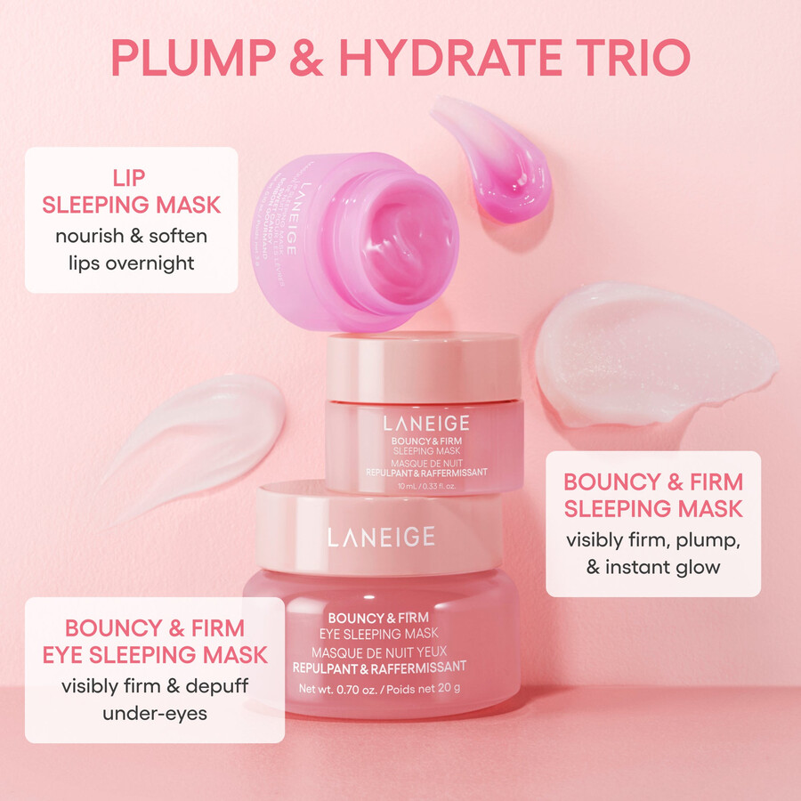 aufpolsterndes und hydratisierendes trio